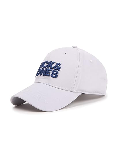 Jack & Jones Men's Cotton Baseball Cap with Adjustable Back Closure | Unisex Cap
